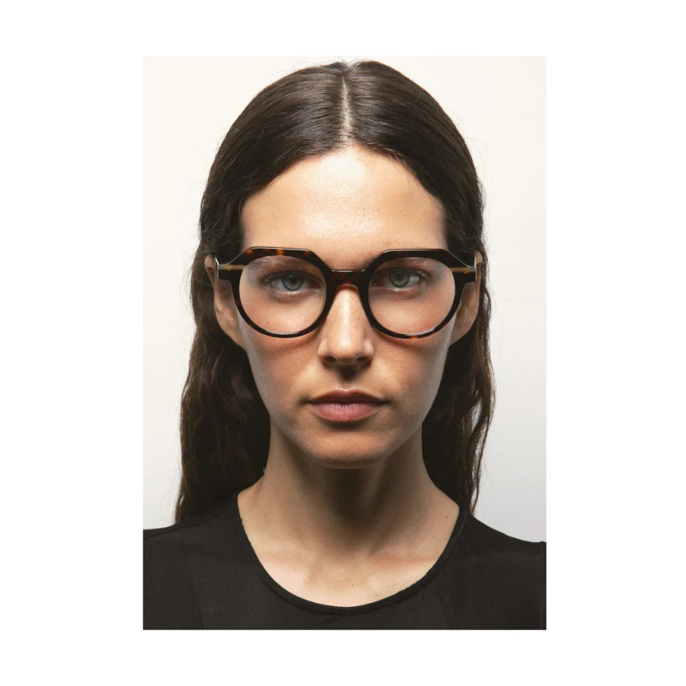 Kaleos Moderne Handgemaakte Brillencollectie Brown Unisex