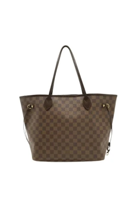Pre-owned Neverfull MM Damier Canvas Tote Bag