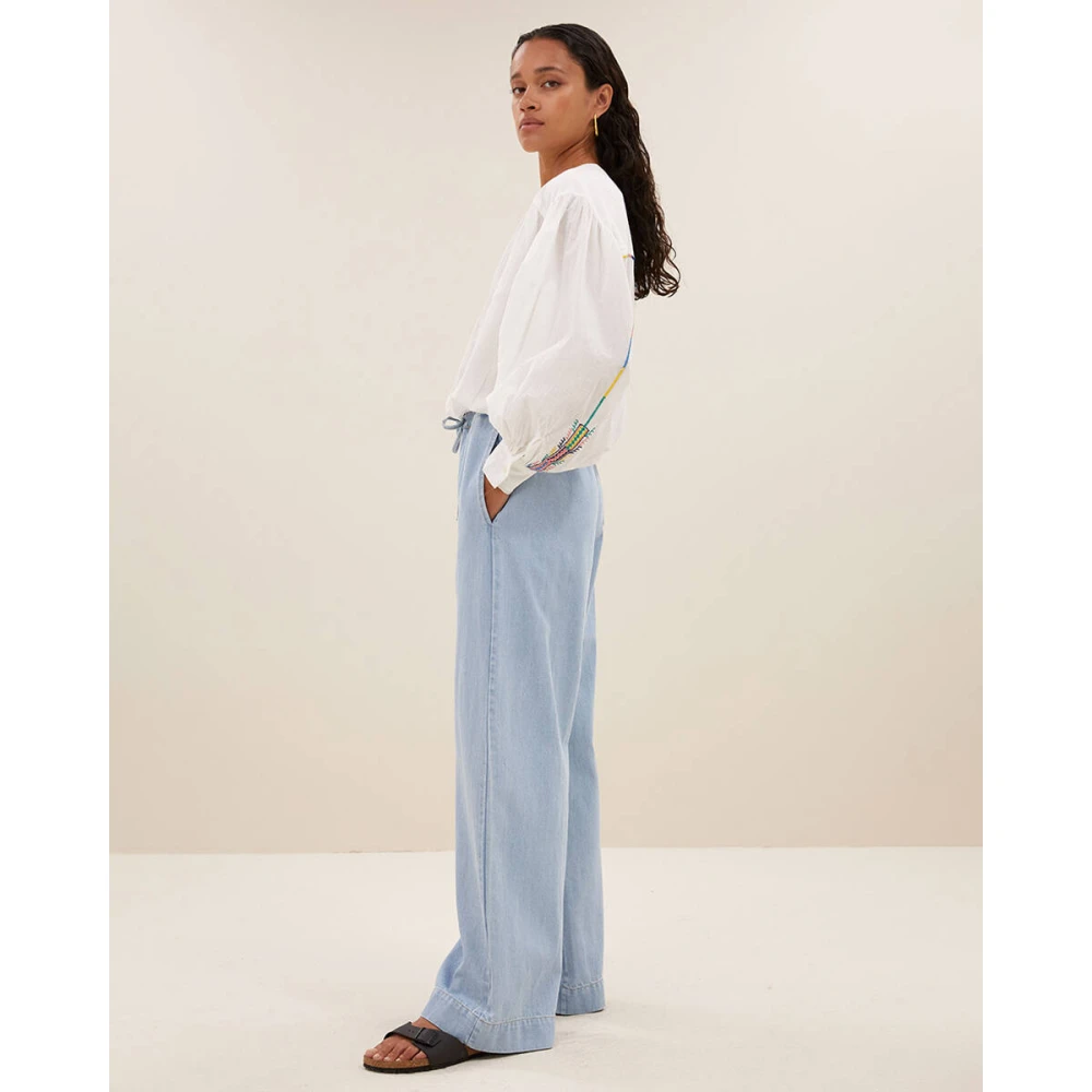 By-Bar Jeff Denim Broek Blue Dames