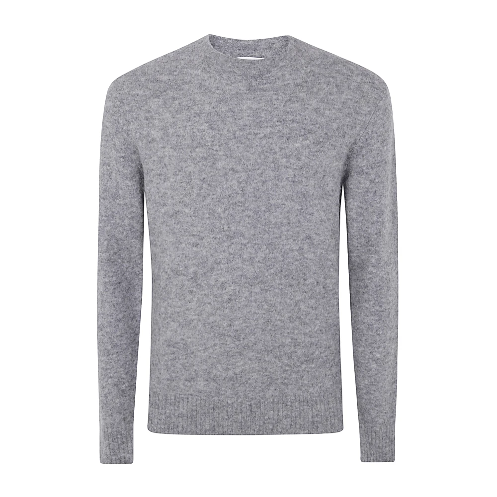 Ballantyne Zink Ronde Hals Pullover Sweater Gray Heren