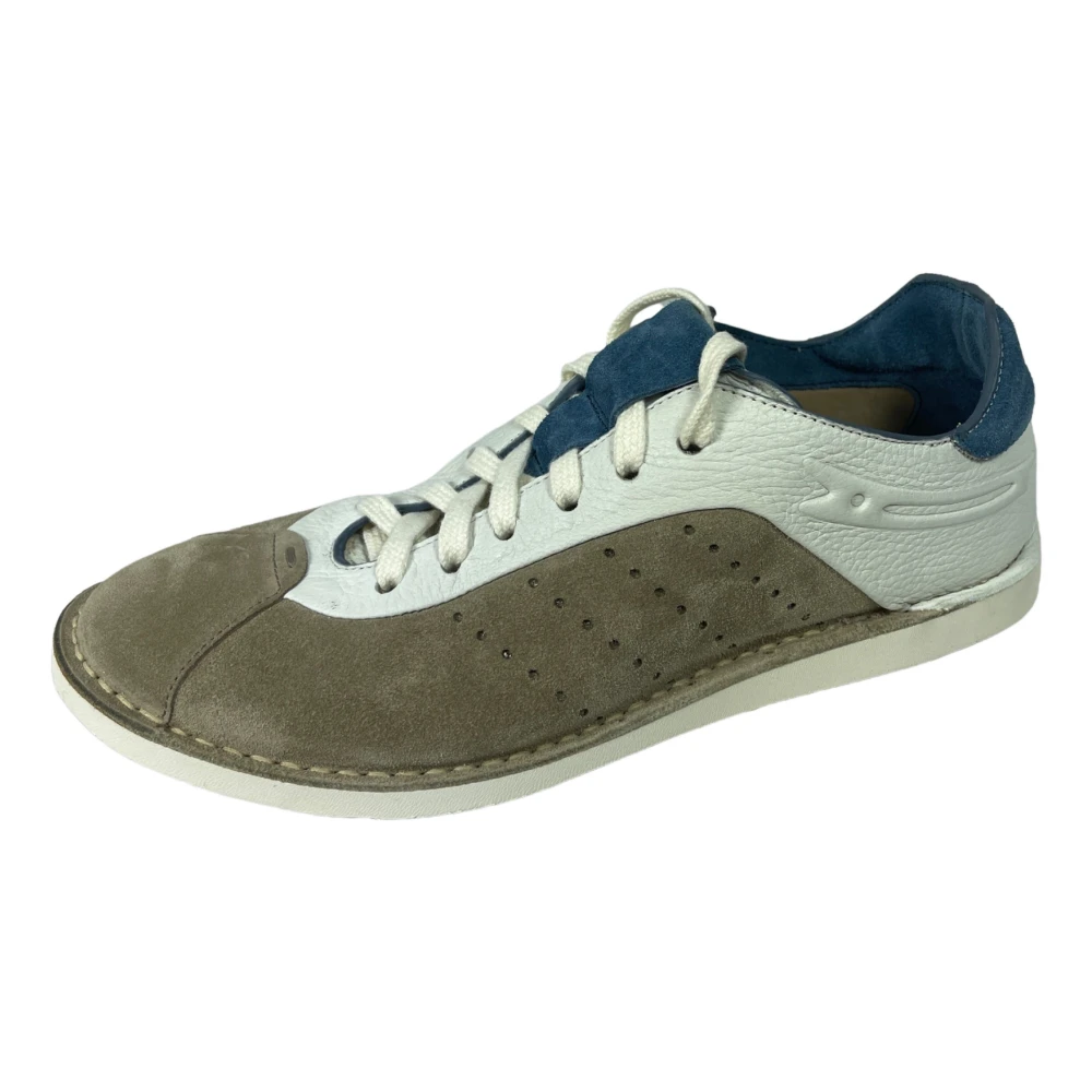 Lemargo Ew01u softy kasjmers de heren sneakers suède leads Heren Schoenen Groen