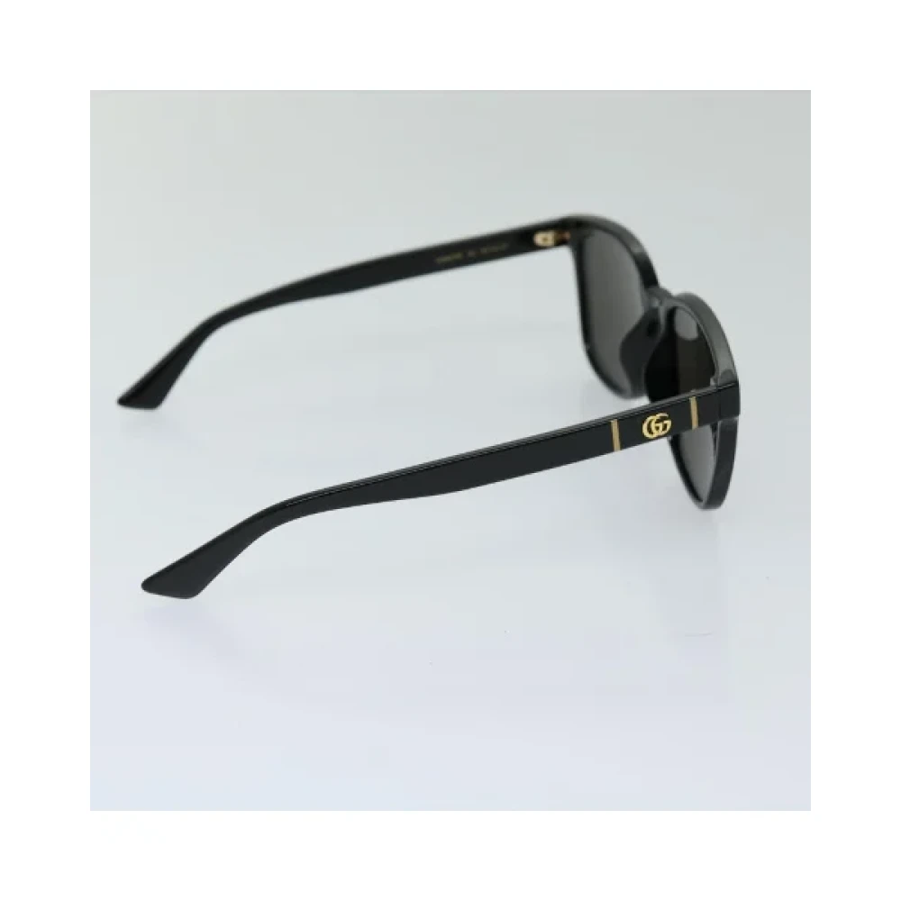Gucci Vintage Pre-owned Plastic sunglasses Black Dames
