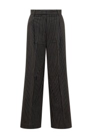 Czarne Spodnie z Stylem/Modelem