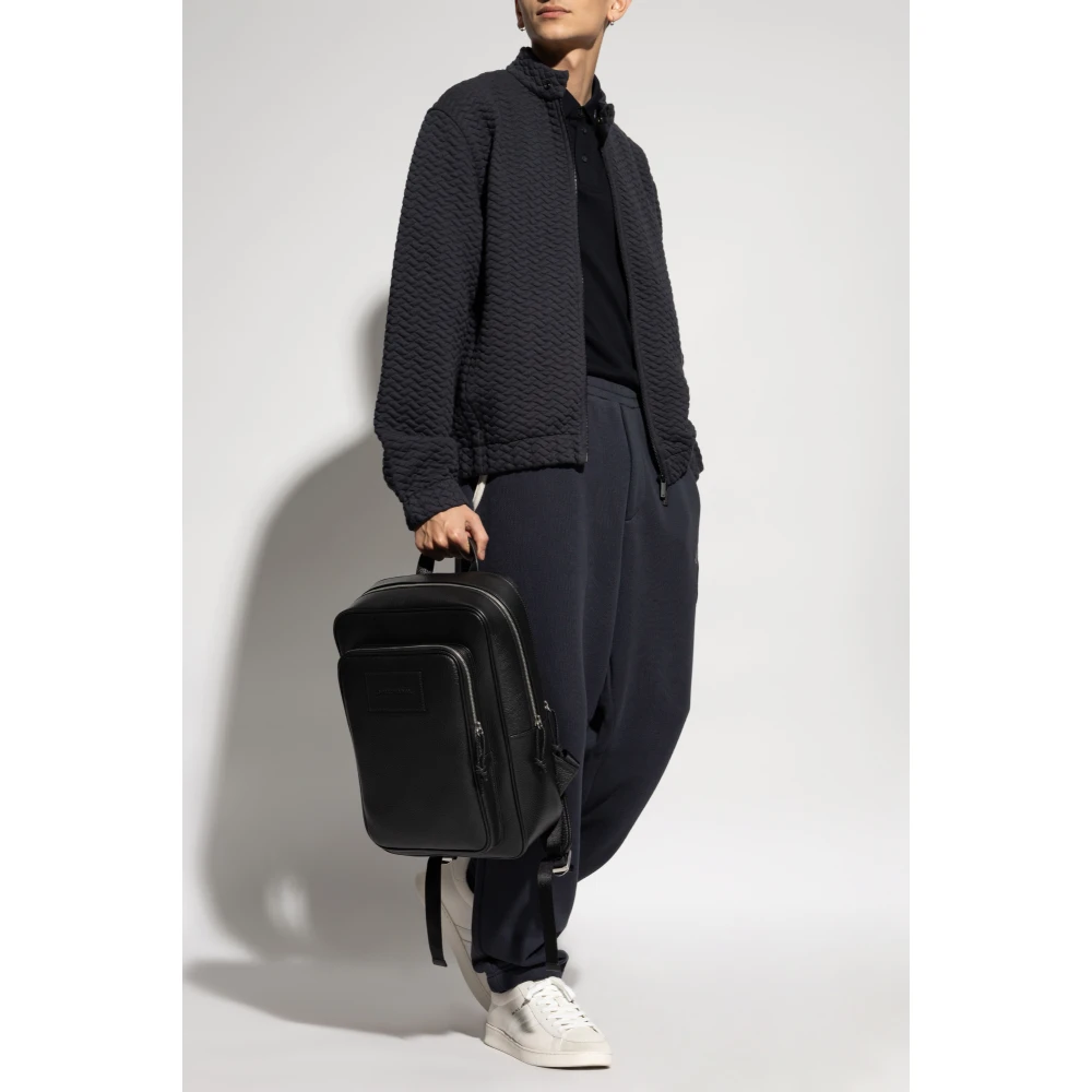 Emporio Armani Sweatpants Blue Heren