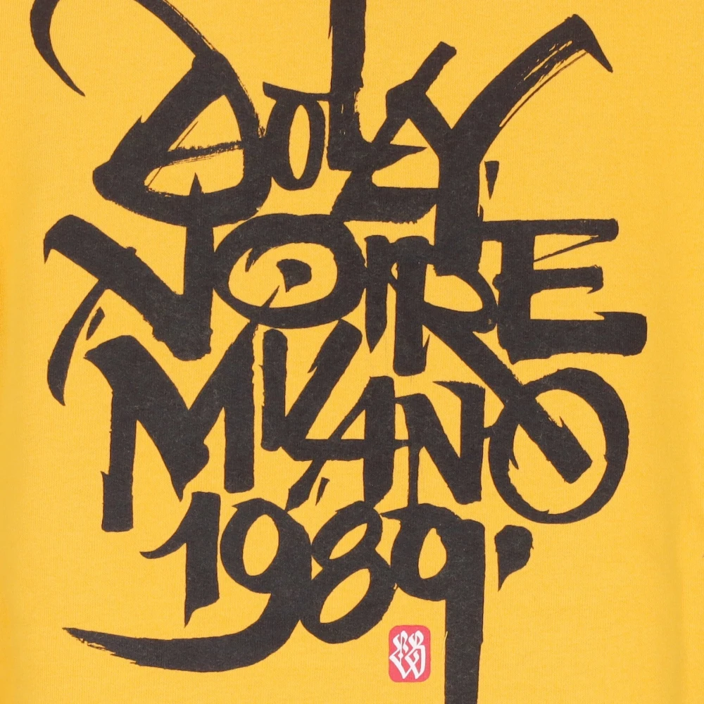 Dolly Noire Barcelona Hoodie 1989 Lang Sweatshirt Orange Heren
