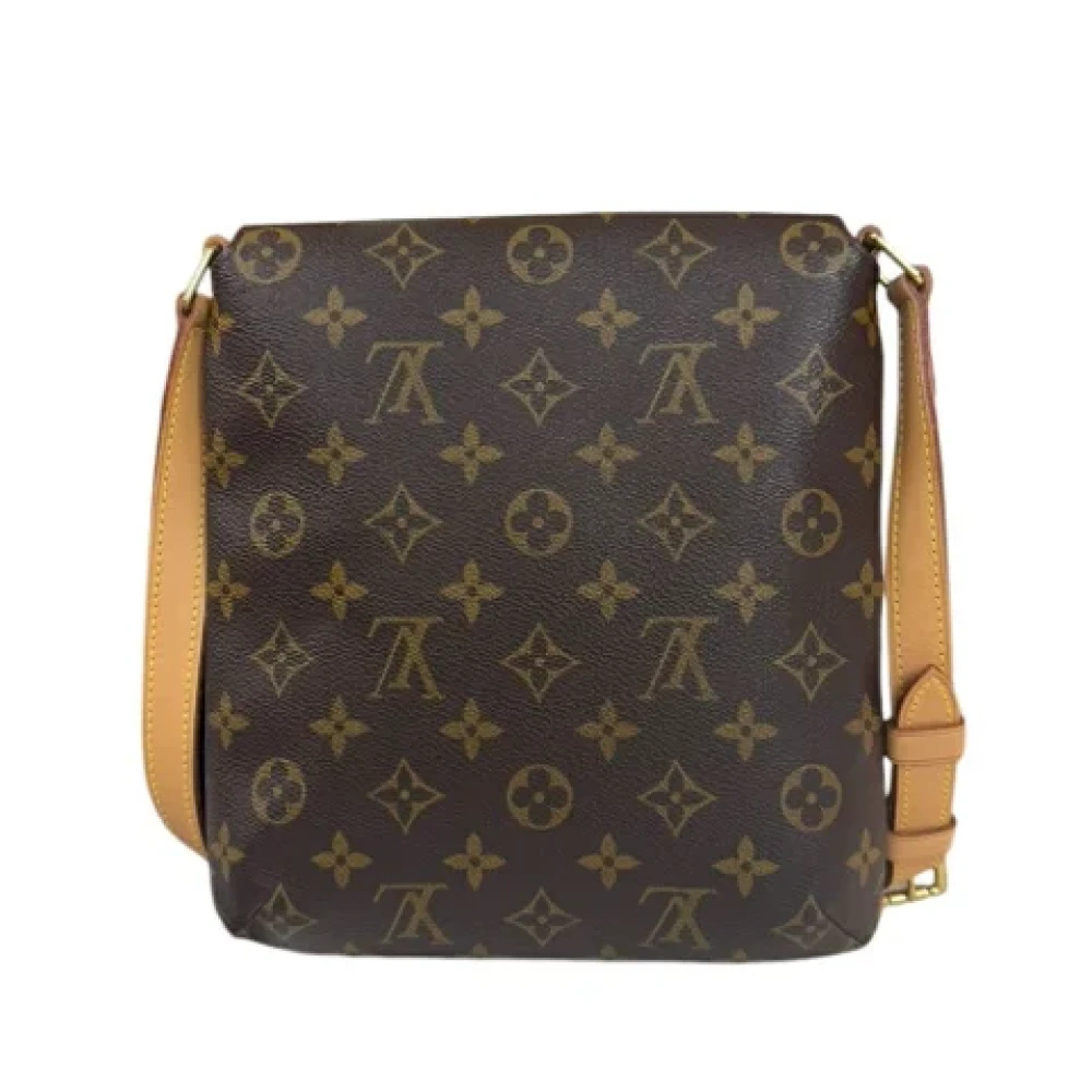 Louis Vuitton Vintage Pre-owned Canvas shoulder-bags Brown Dames