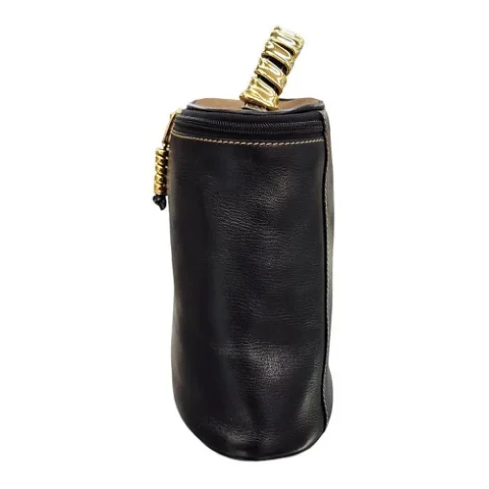 Loewe Pre-owned Leather handbags Black Dames