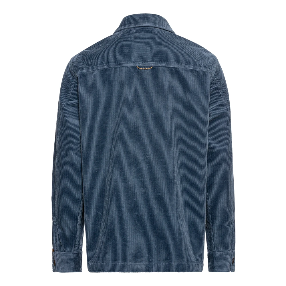 camel active Katoenen Overshirt Brown Heren