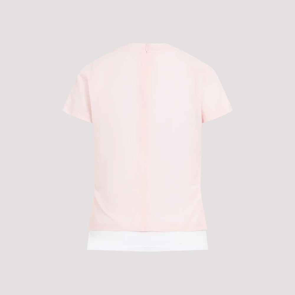 Alaïa Rose Clair Tshirt Body Pink Dames