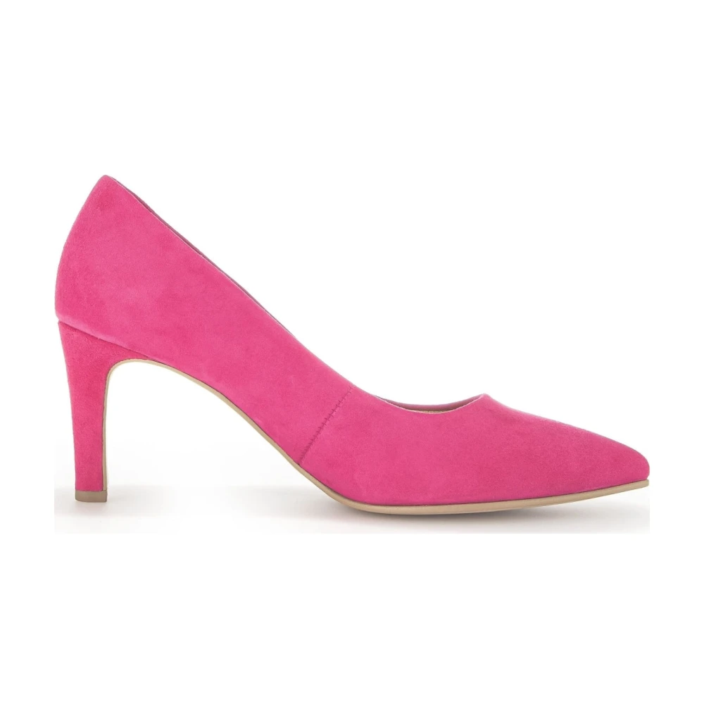 Gabor Pink Pumps, Female, 3 Uk, Elegant Closed Pumps