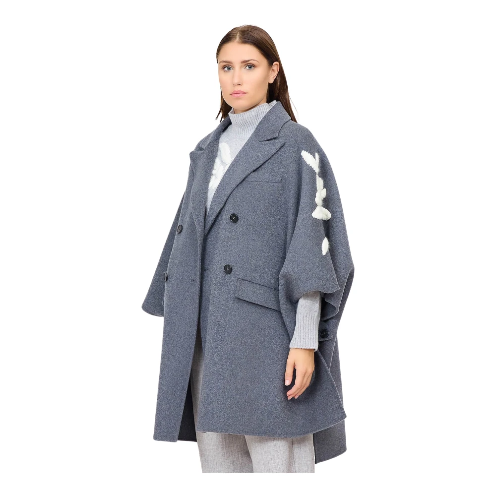 Coats > Double-Breasted Coats - - Ermanno Scervino - Modalova