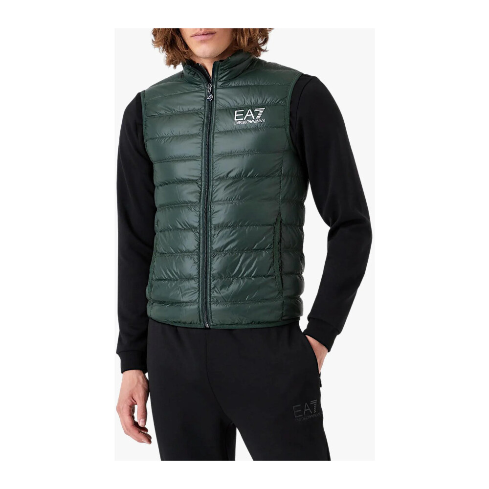 Green ea7 jacket best sale