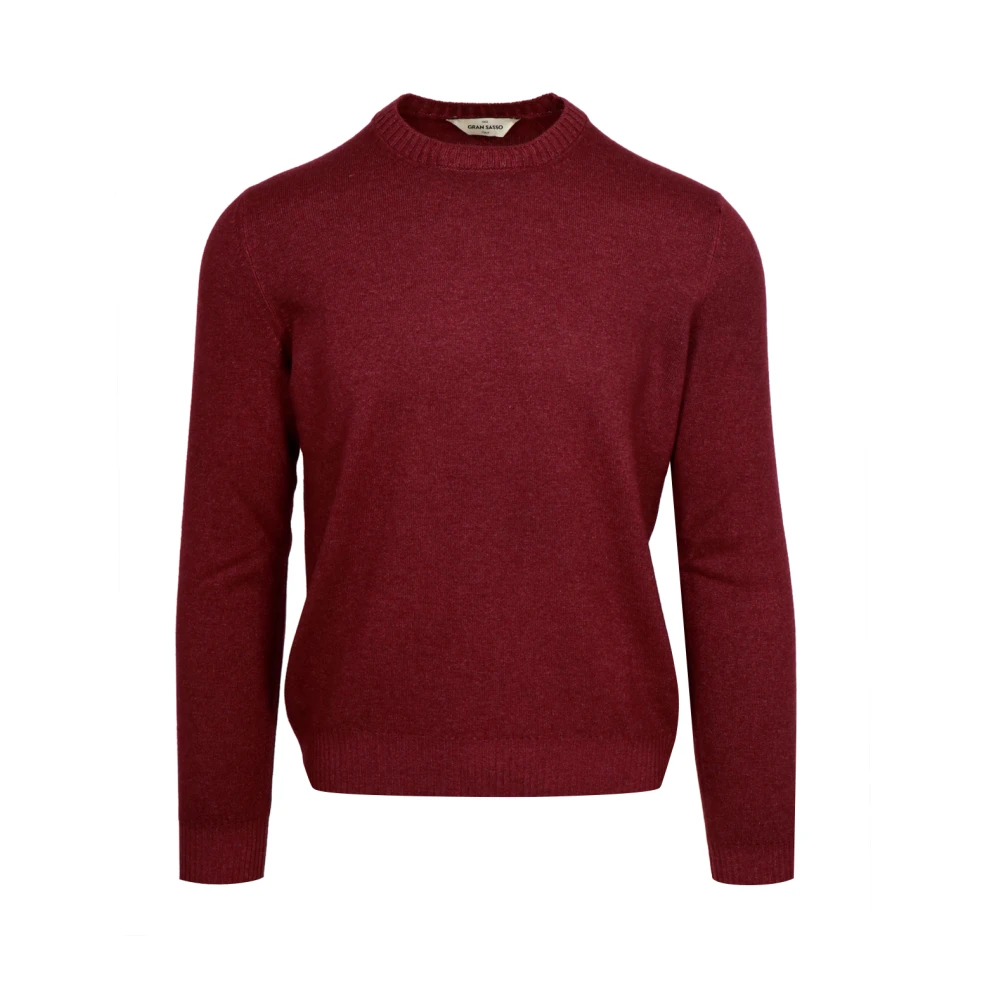Gran Sasso Homme Rouge Pulls, Taille: 2XL Pull Ras Du Cou