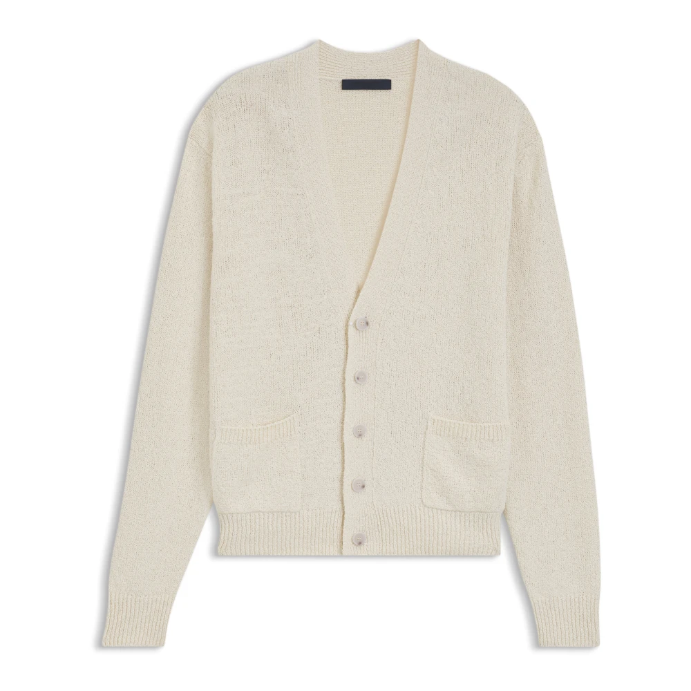 Boss Men's Beige Cardigan - Cardigans - L - Knitwear