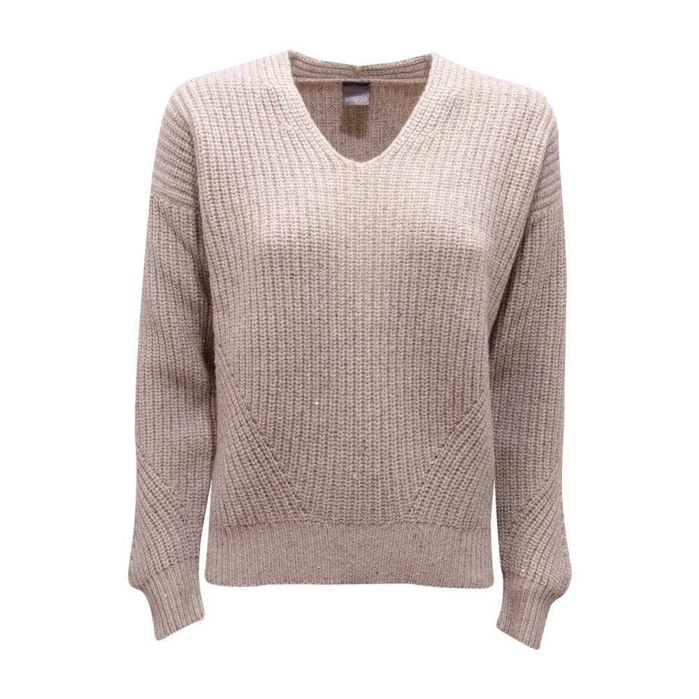Knitwear > V-neck Knitwear - - Lorena Antoniazzi - Modalova