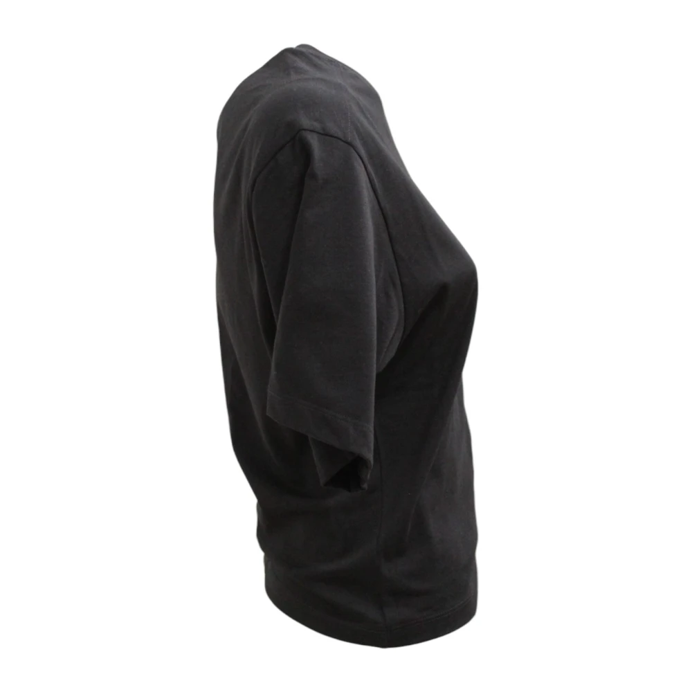 Gaëlle Paris Korte Mouw T-shirt Black Dames