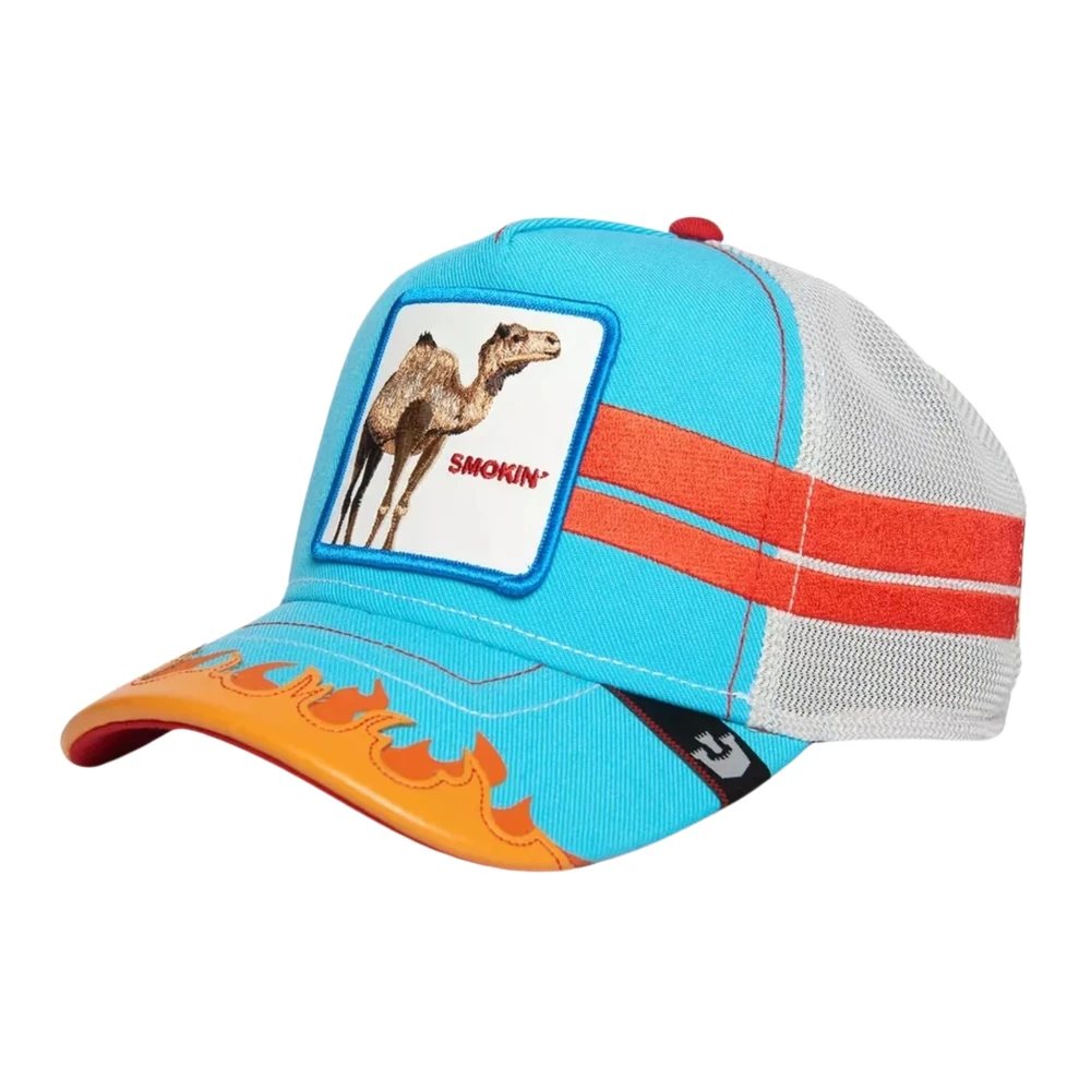 Goorin Bros Turquoise Kameel Trucker Cap Stop Me Multicolor Heren