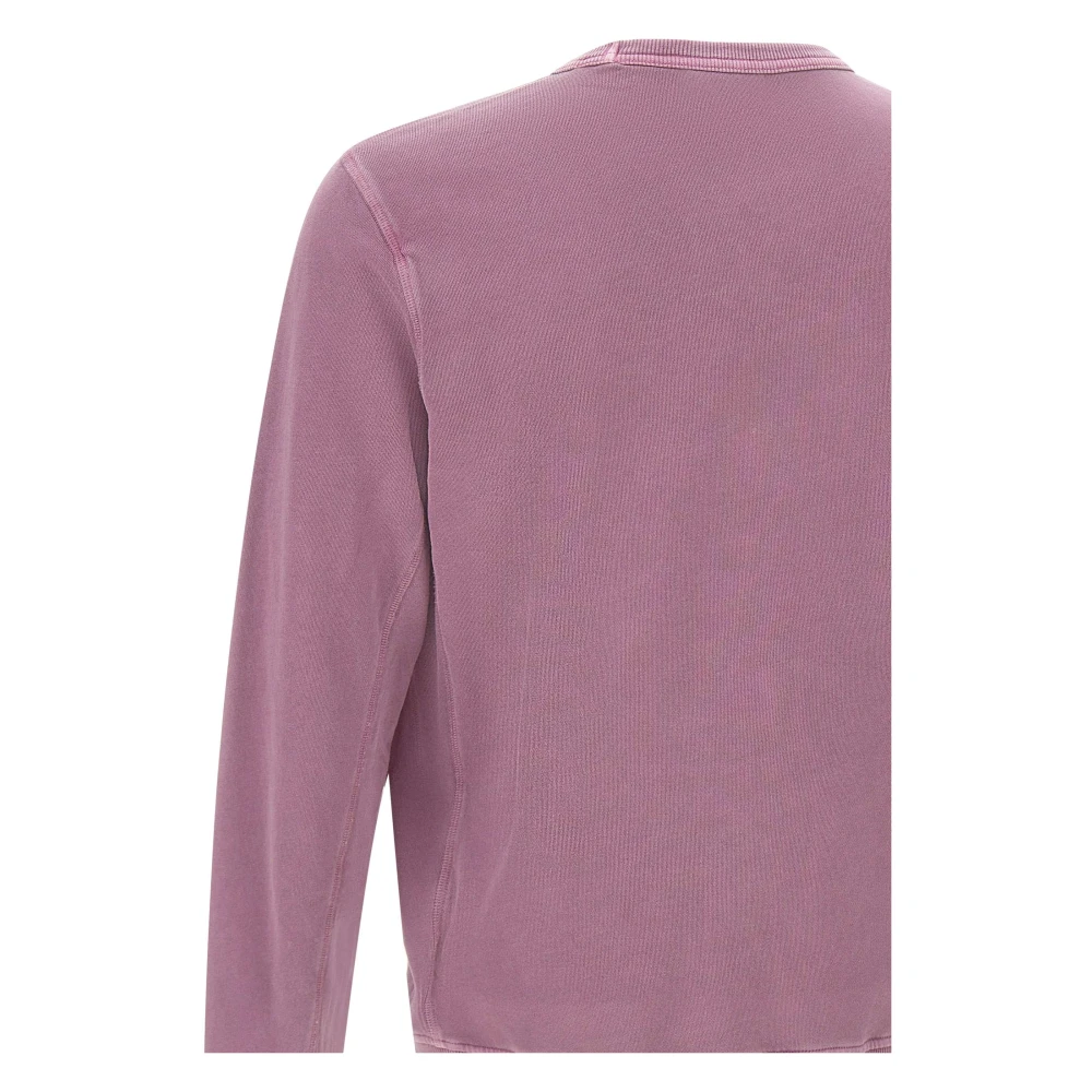 Woolrich Mauve Roze Katoenen Sweatshirt Pink Heren
