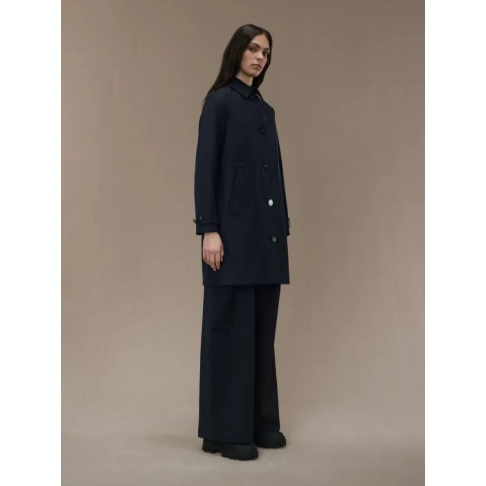 RRD Klassieke Terzilio Thermo Jas Blauw Zwart Blue Dames