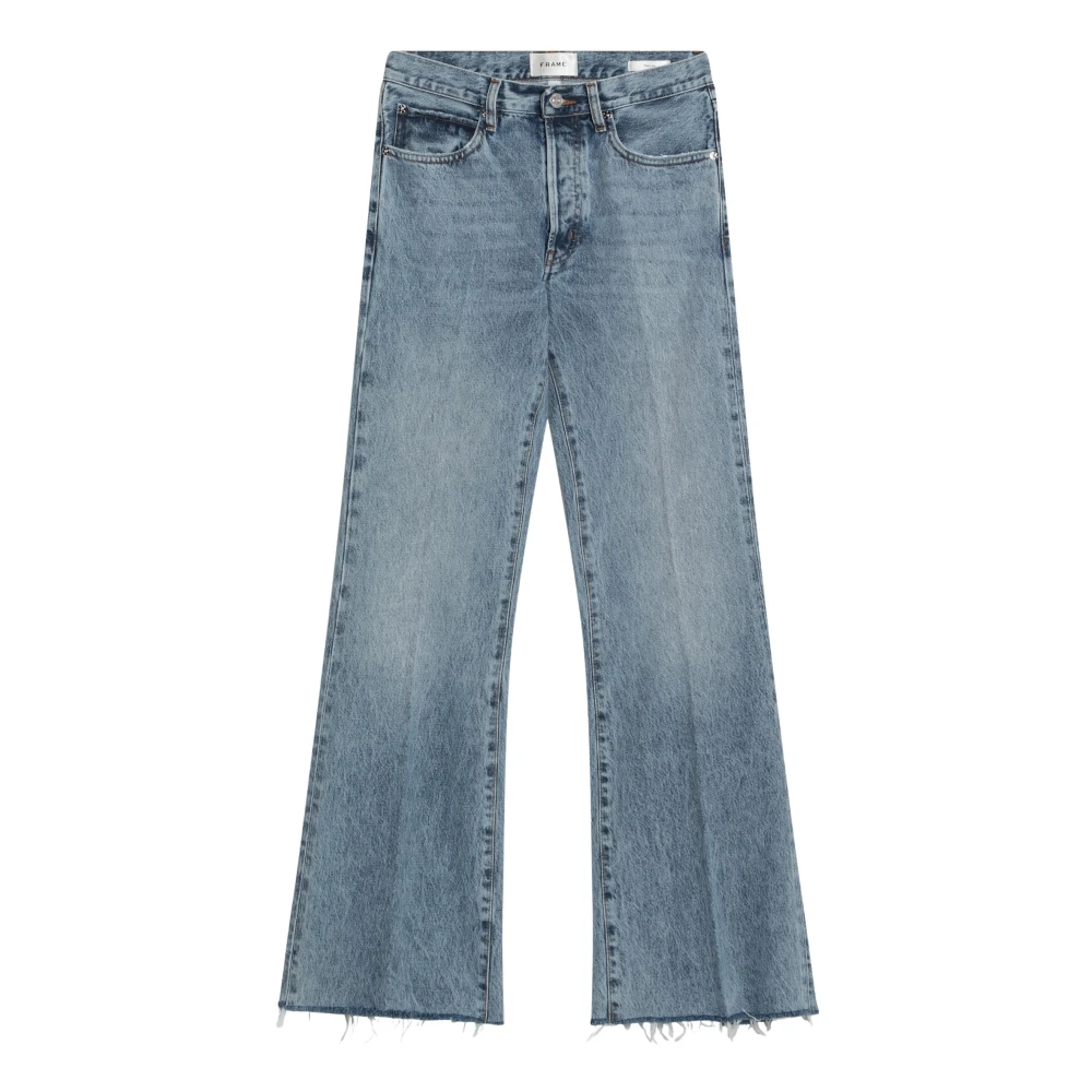 Frame - Jeans > Wide Jeans - Blue - Frame - Modalova