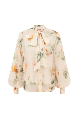 Carousel Burnout Blouse