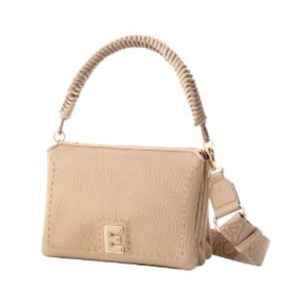Ermanno Scervino Zachte EBA Dames Tas Herfst-Winter 24 Beige Dames