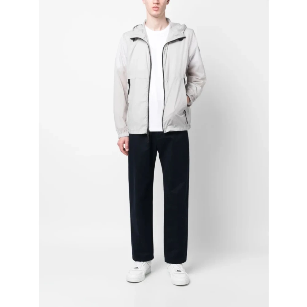 Woolrich Opvouwbare windbreaker Gray Heren