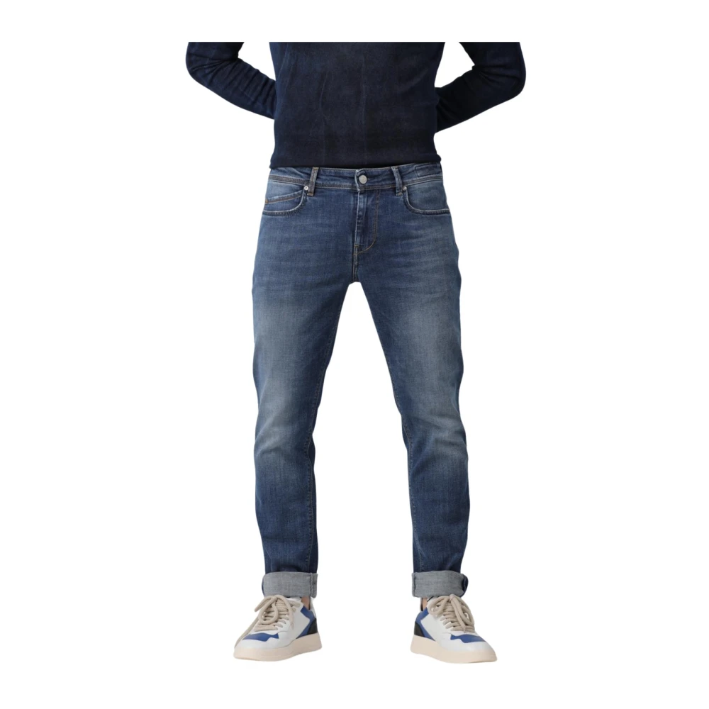 Re-Hash Slim-Fit Denim Jeans Blue Heren