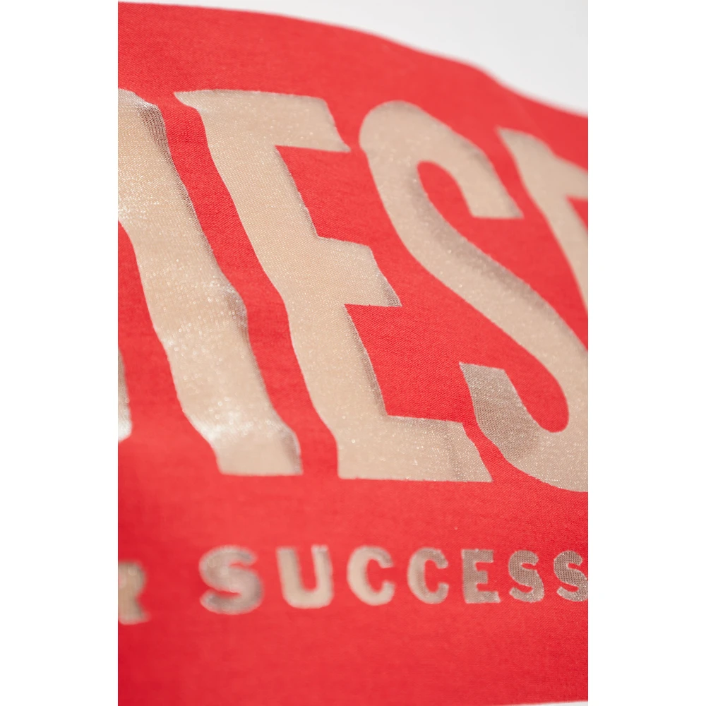 Diesel T-shirt T-Malun Beige Dames