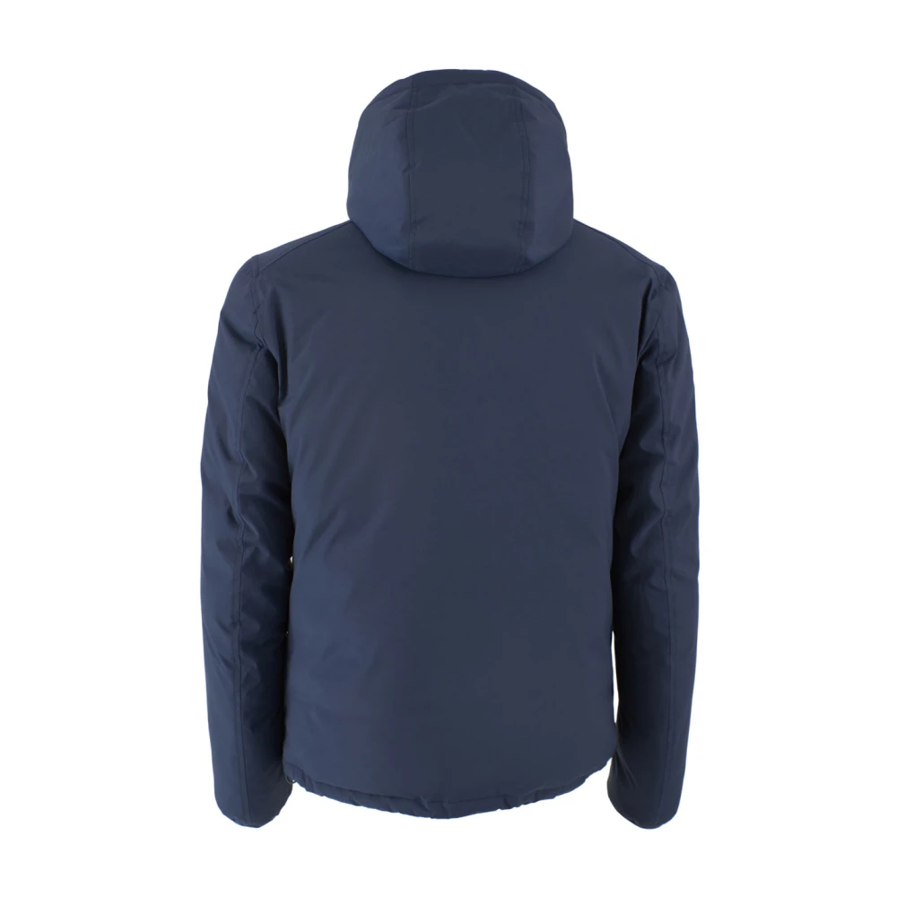 YES ZEE Blauwe Jassen Regular Fit Polyester Blue Heren