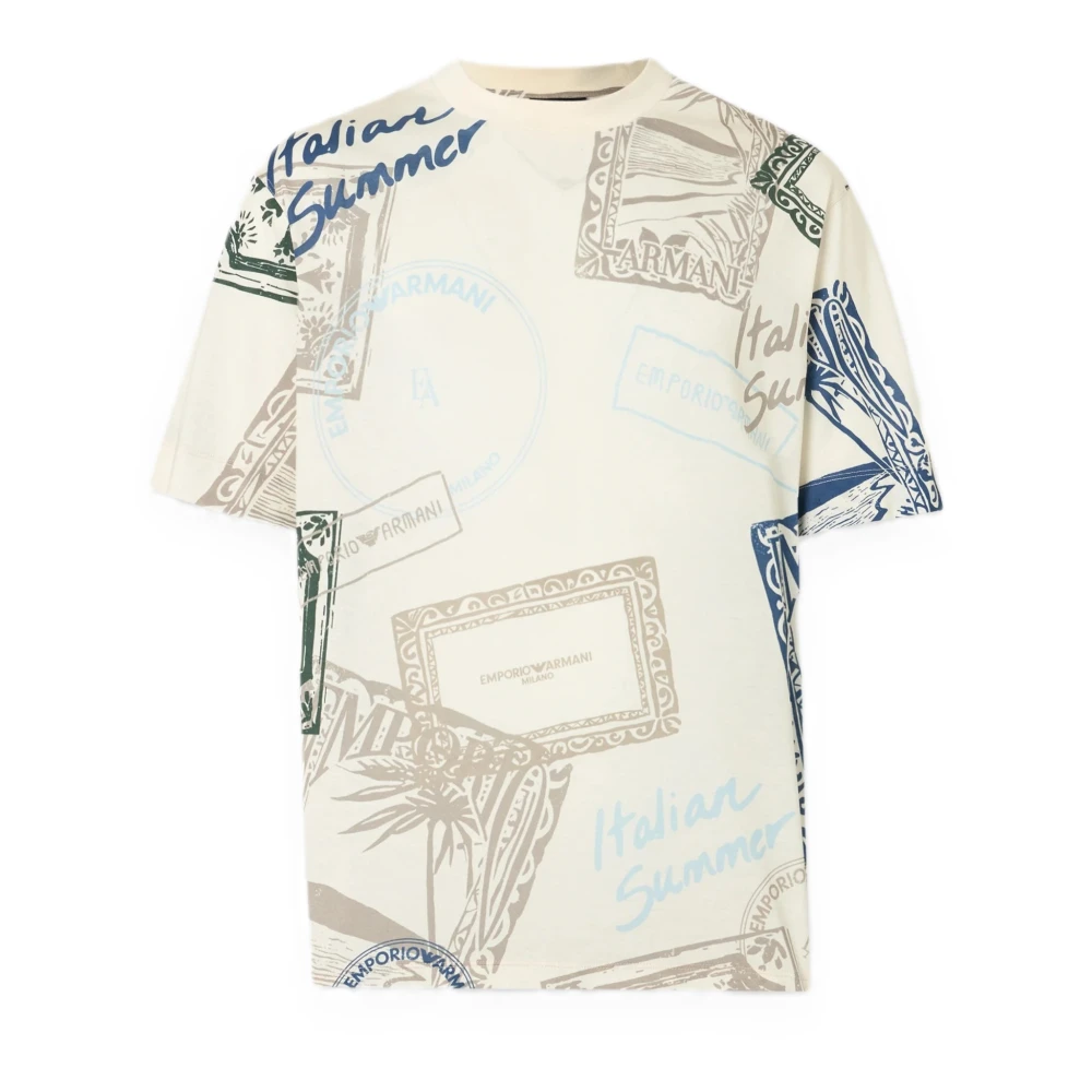 Emporio Armani Hombre Multicolor Camisetas, Talla: M