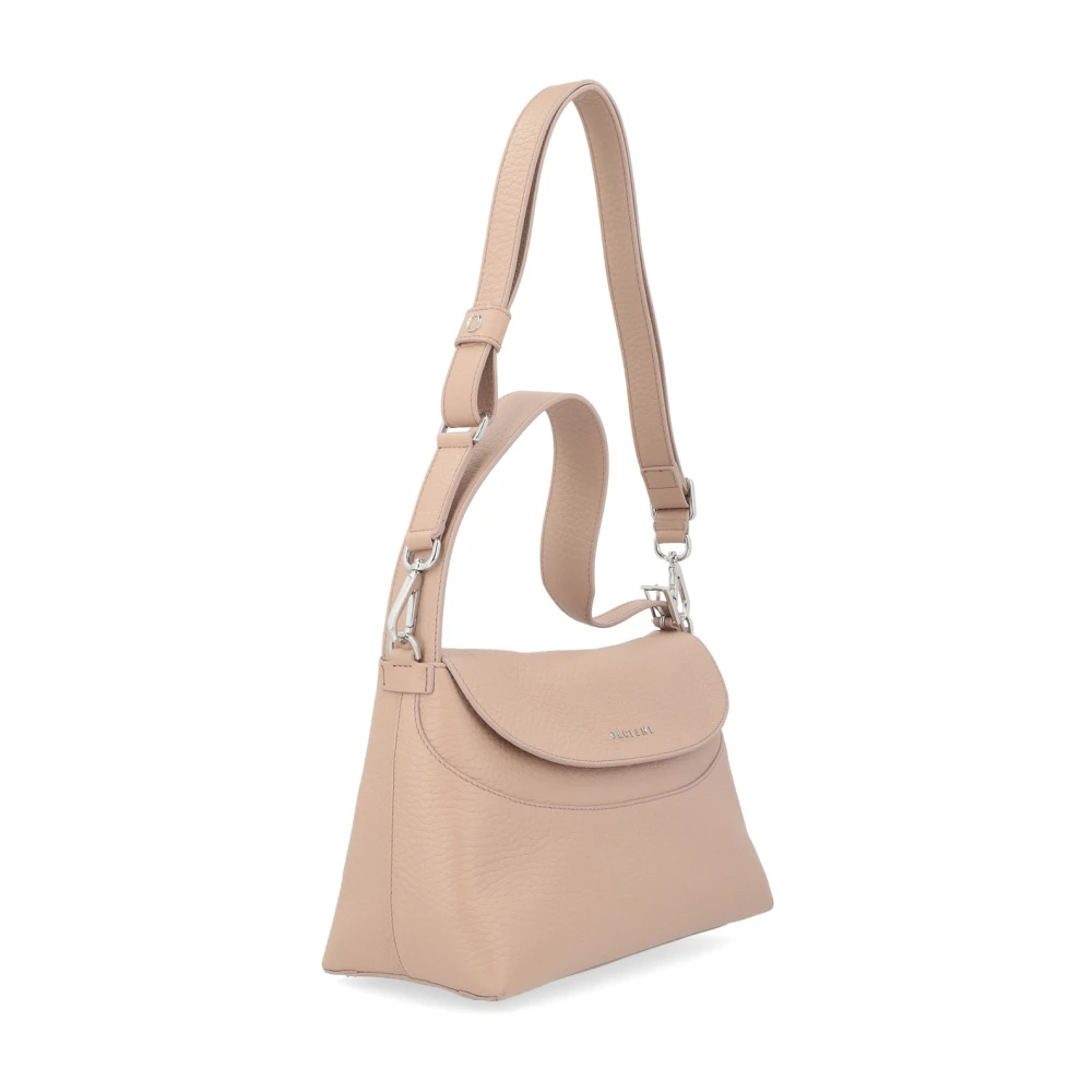 Orciani Zachte Cameo Handtas Brown Dames