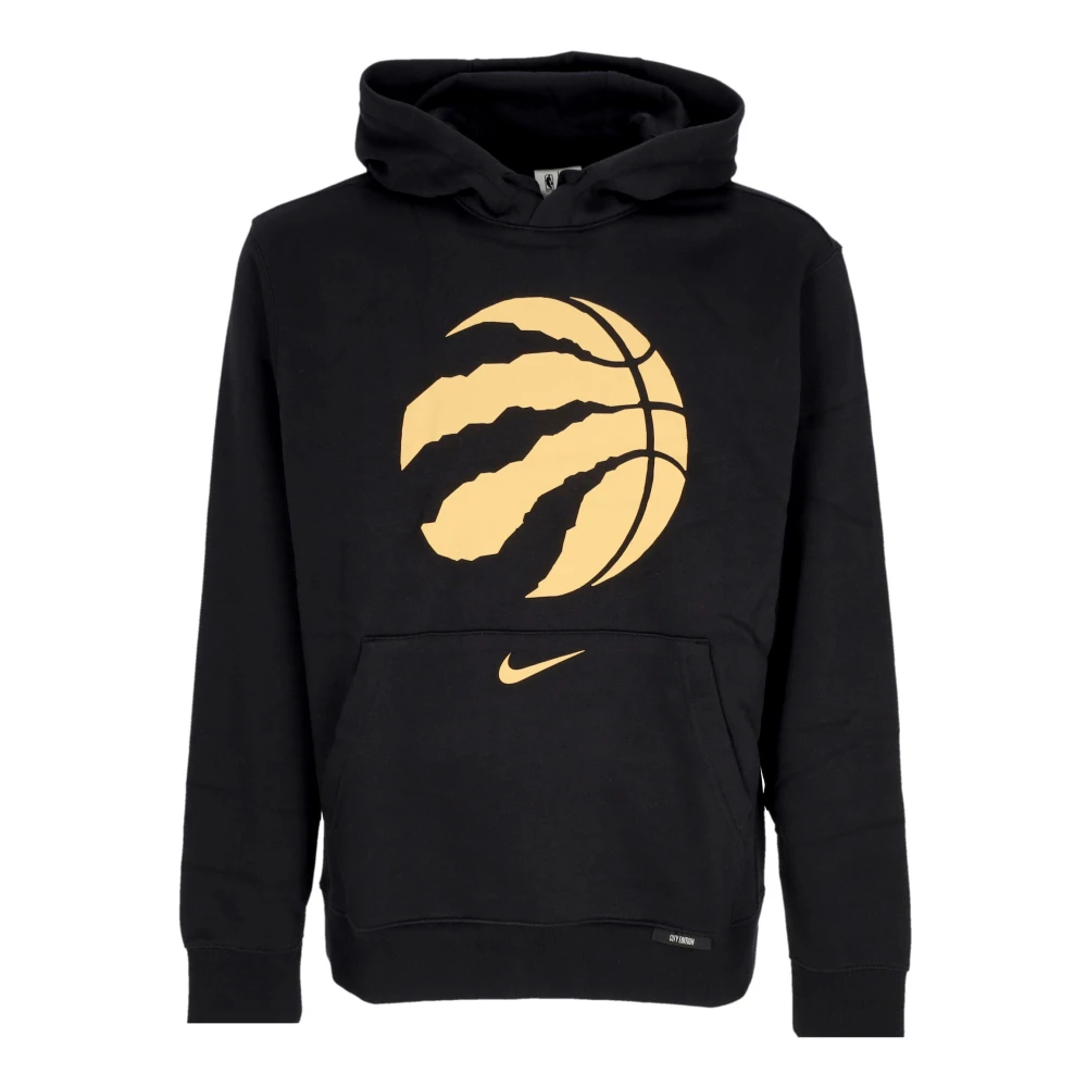Nike Toronto Raptors Club Hoodie Black Heren
