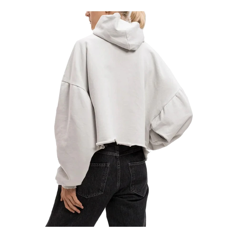 Balenciaga Loop Sports Icon Sweatshirt White Dames