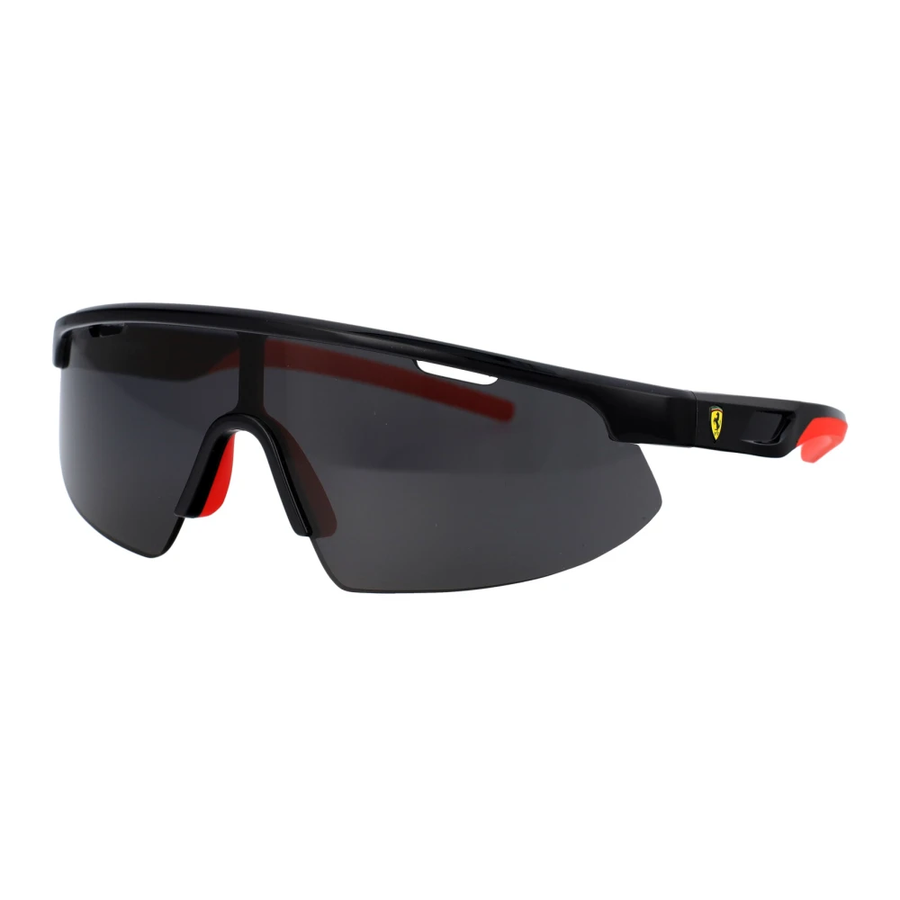 Ferrari Unisex Black Sunglasses, 41 Mm, Fz6004u Sunglasses