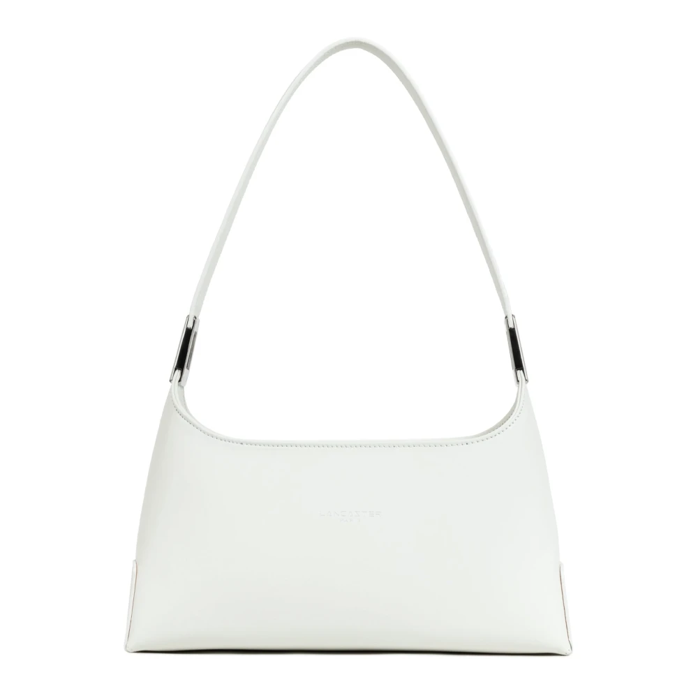 Lancaster White Suave Ace Medium Zipped Handbag - Female - Shoulder Bags - One Size - Bags