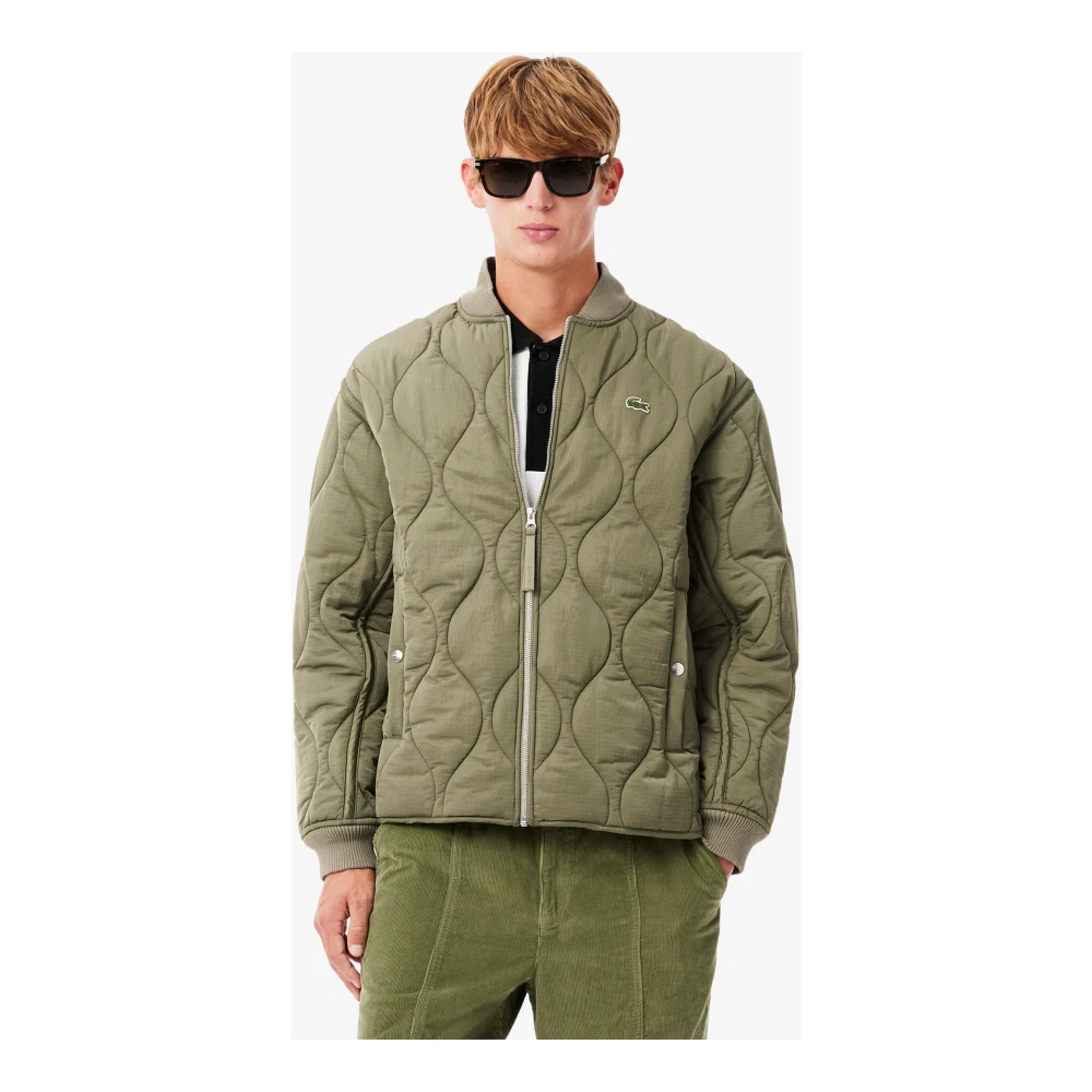 Lacoste Waterafstotend Badge Jack Groen Green Heren