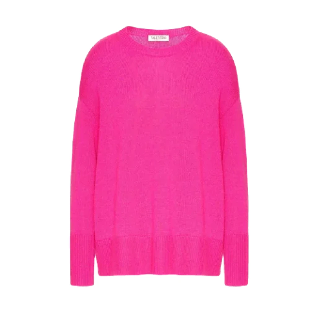 Valentino Vintage Pre-owned Cashmere tops Pink Dames