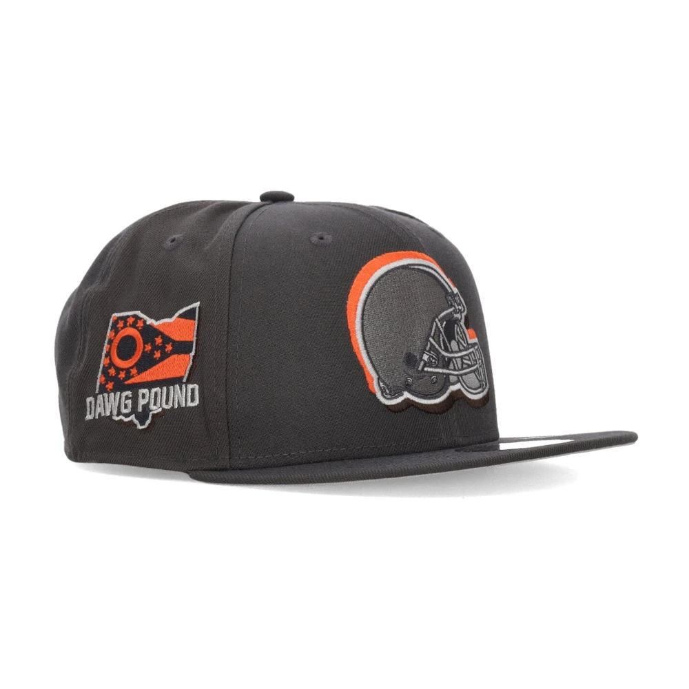 new era Cleveland Browns NFL Draft Hat Gray Unisex