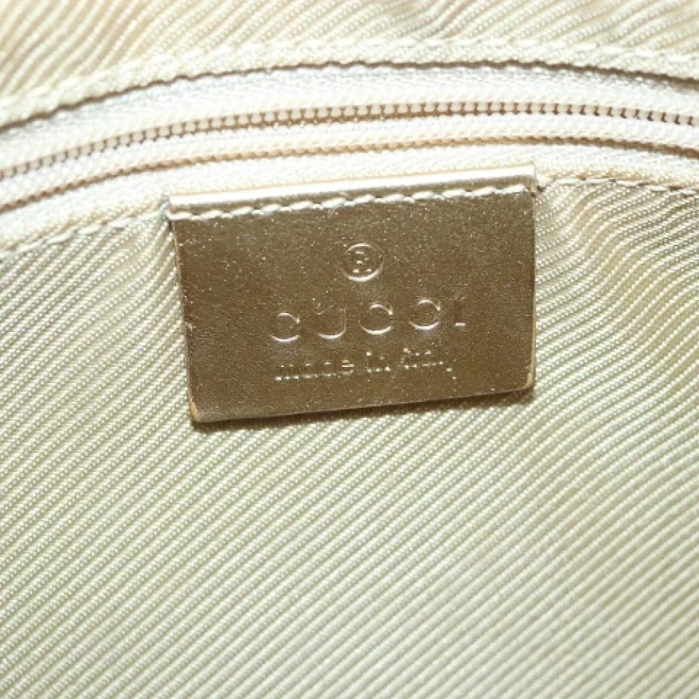 Gucci Vintage Pre-owned Canvas gucci-bags Blue Dames