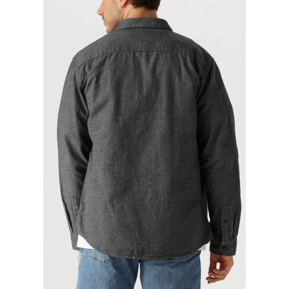 Selected Homme Flanellen Mix Shirt voor Mannen Blue Heren
