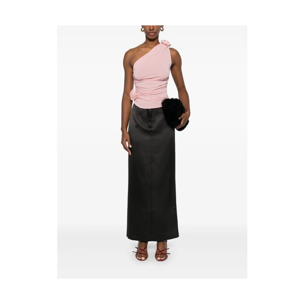 Magda Butrym Roze Bloemenapplicatie Top Pink Dames