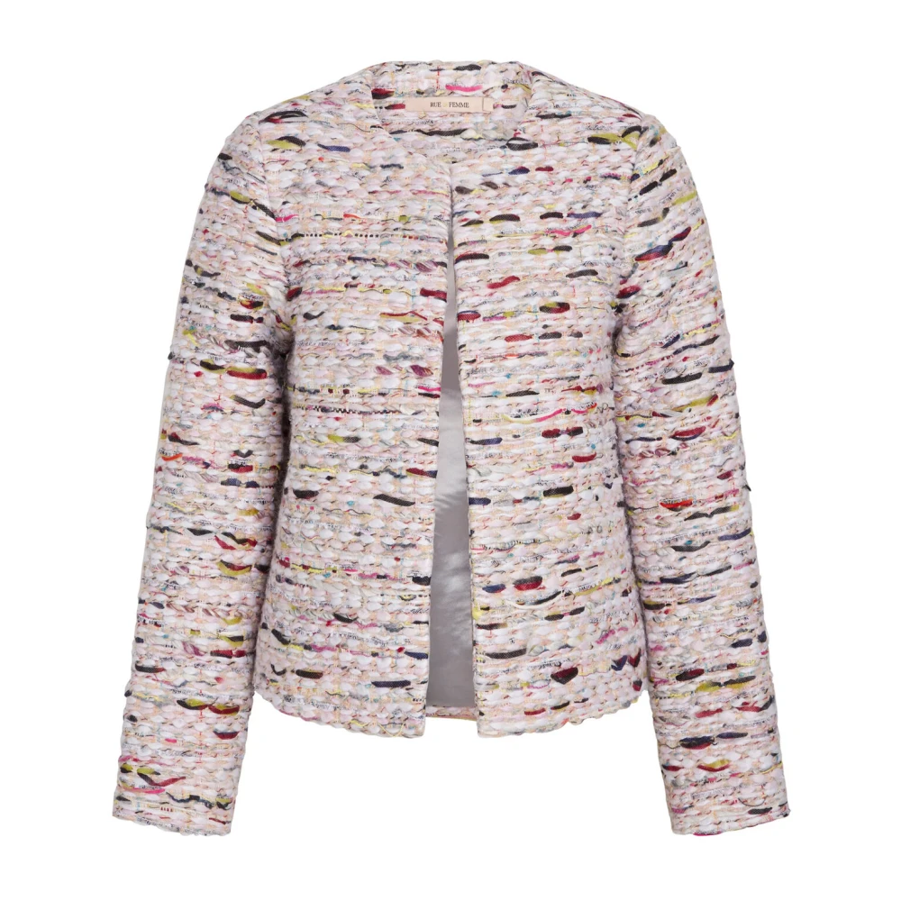 RUE de Femme Stijlvolle Tiana Jas in Steengrijs Gray Dames