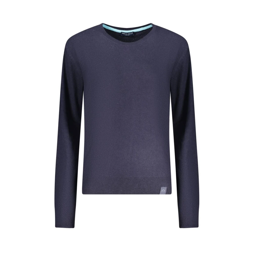 North Sails , Round-Neck Knitwear, Male, Blue, Xs, Crew Neck Jumper - Image 4