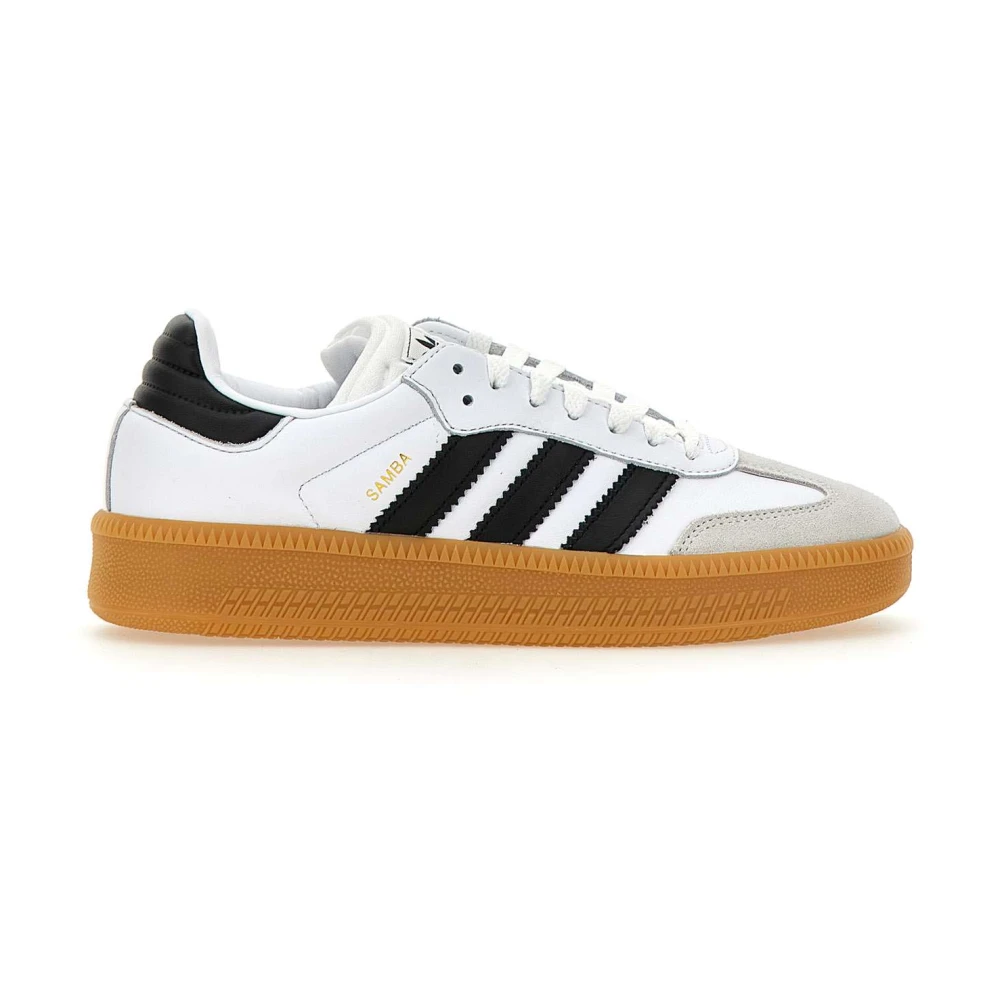 Adidas Vita Samba xlg Sneakers med Svarta Detaljer White, Herr