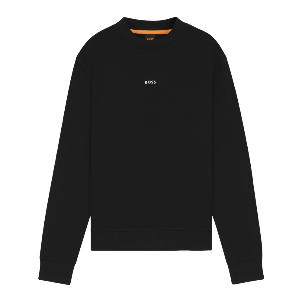 Hugo Men's Black Wesmallcrew Crew Neck Sweatshirt - Sweatshirts - L - Sweatshirts & Hoodies