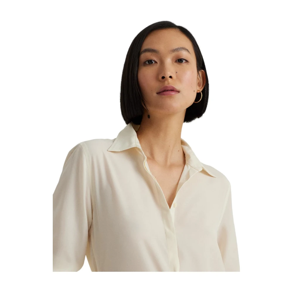 Ralph Lauren Blouse White Dames