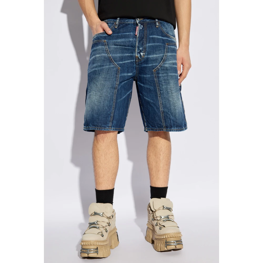 Dsquared2 Shorts Timmerman Blue Heren