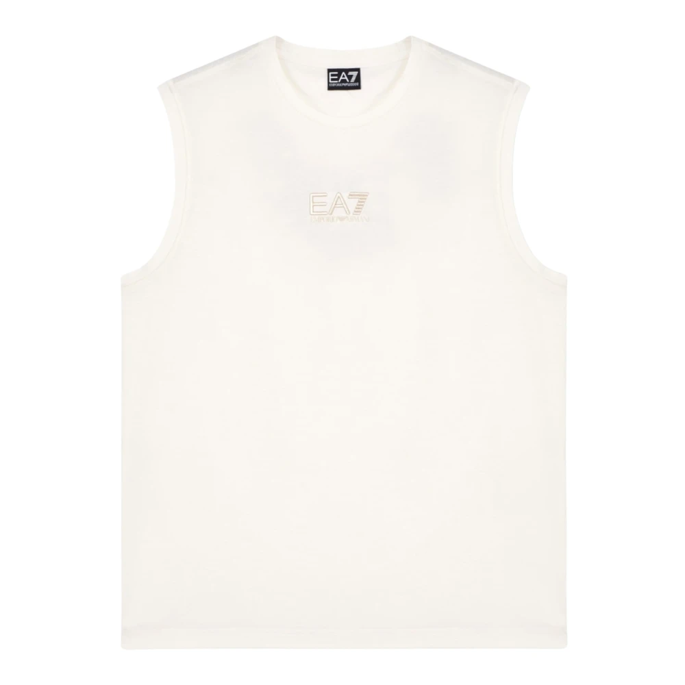 Emporio Armani Ea7 Hombre Beige Camisetas, Talla: M