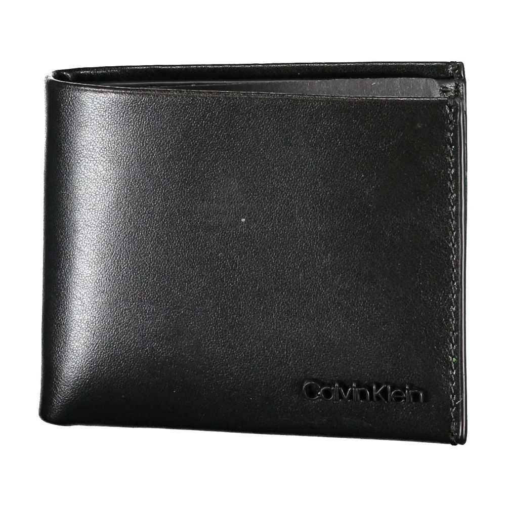 Calvin Klein Men's Black Wallet With Rfid Blocking